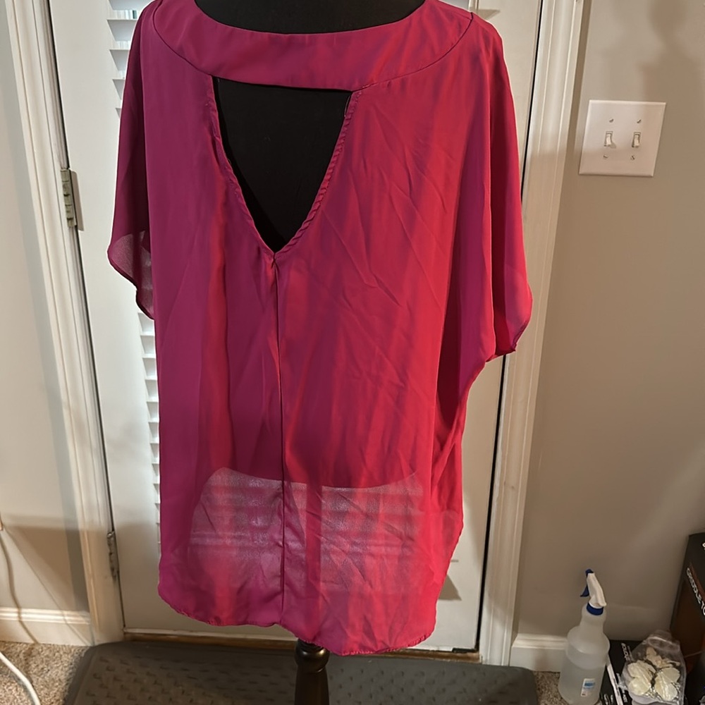 Sheer blouse - Picture 2 of 2